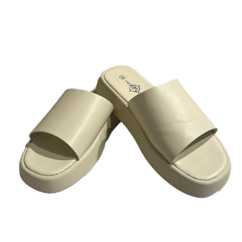 White platform  pre owned